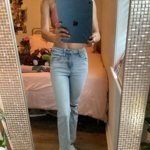 PacSun Light Wash Straight Leg Jeans